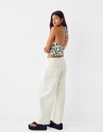 Top estampado animal