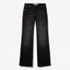 Vaqueros boot-cut de talle bajo