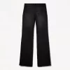 Vaqueros boot-cut de talle bajo