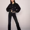 Vaqueros boot-cut de talle bajo