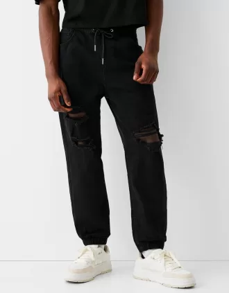 Vaqueros jogger rotos