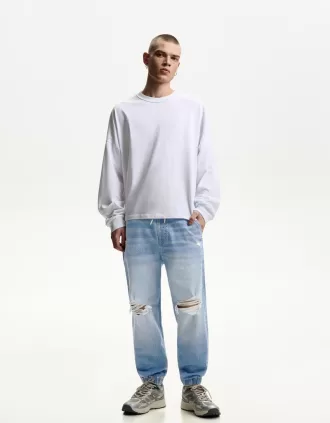 Vaqueros jogger rotos