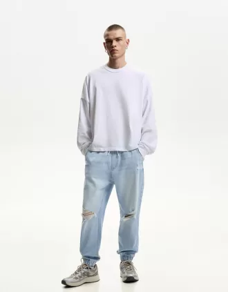 Vaqueros jogger rotos