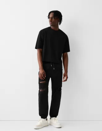 Vaqueros jogger rotos
