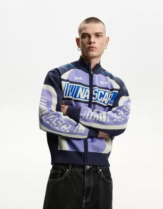chaqueta con estampado Nascar