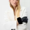 guantes de piel sintética