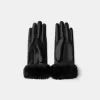 guantes de piel sintética