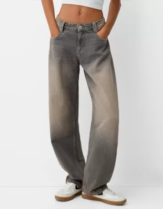 jeans holgados barril