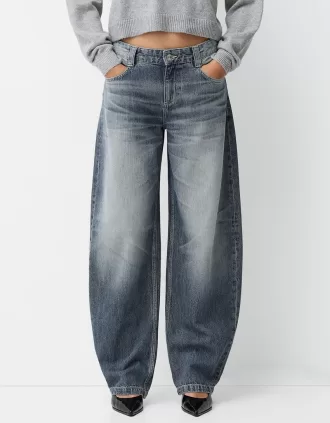 jeans holgados barril