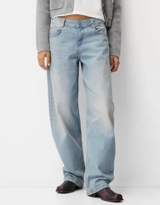 jeans holgados barril