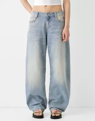 jeans holgados barril
