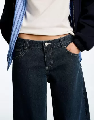 jeans holgados barril
