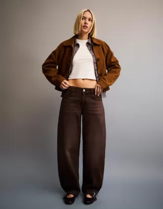 jeans holgados barril
