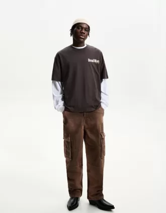 pantalones cargo holgados