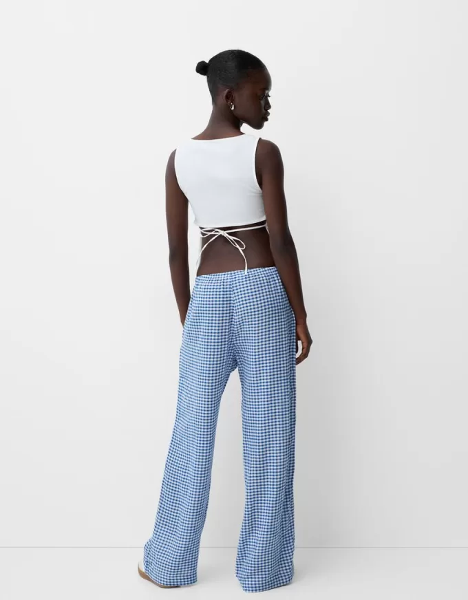 pantalones cuadros vichy