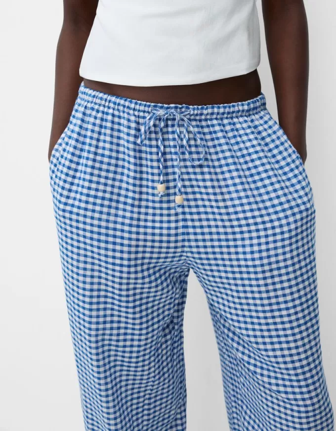 pantalones cuadros vichy