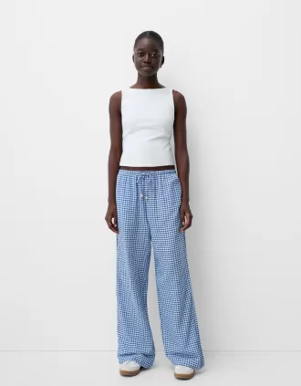 pantalones cuadros vichy