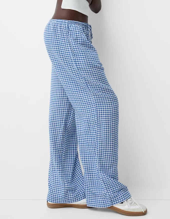 pantalones cuadros vichy