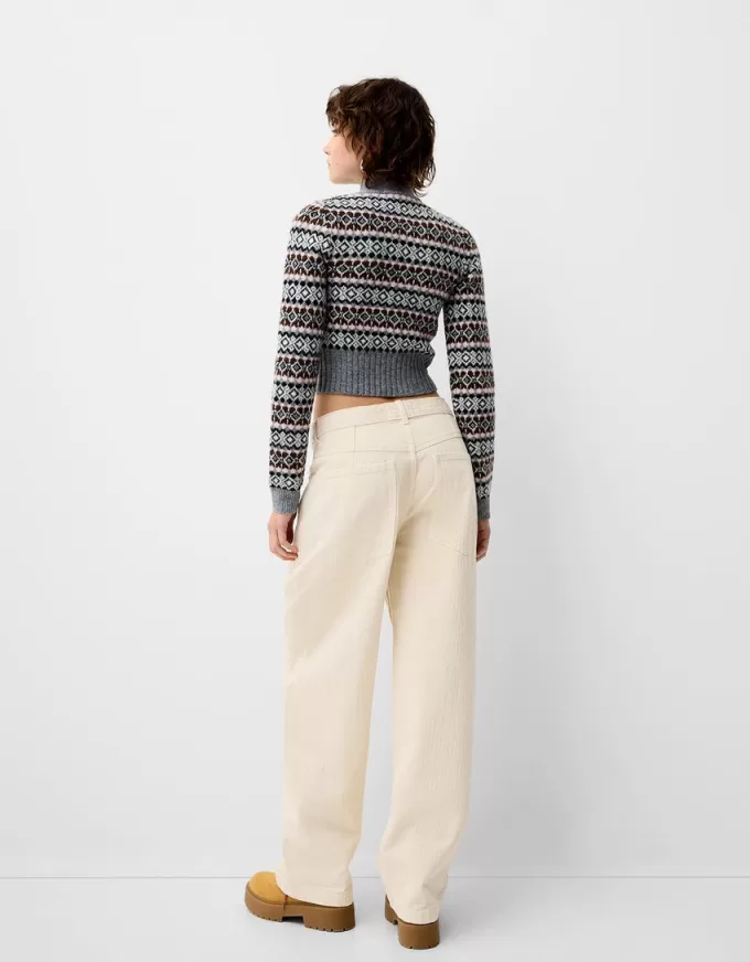 pantalones de carpintero de sarga
