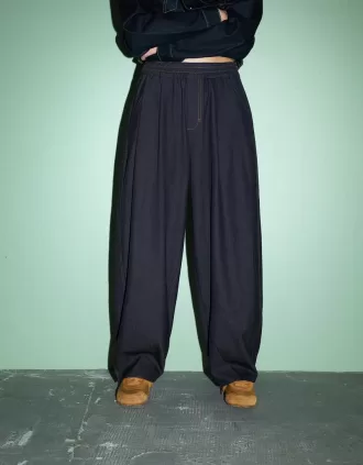 pantalones de chándal barril