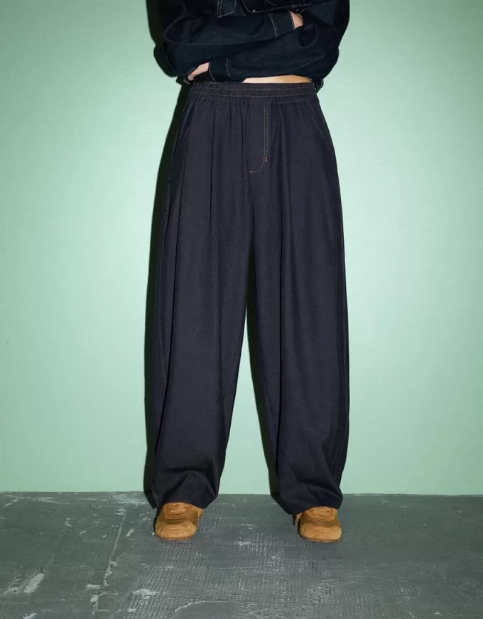 pantalones de chándal barril