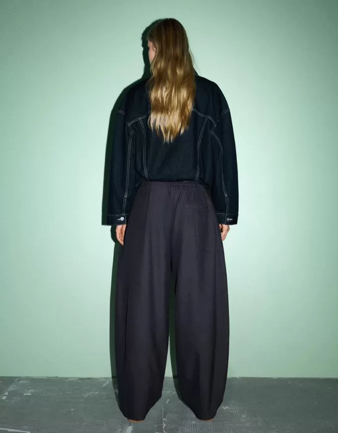 pantalones de chándal barril