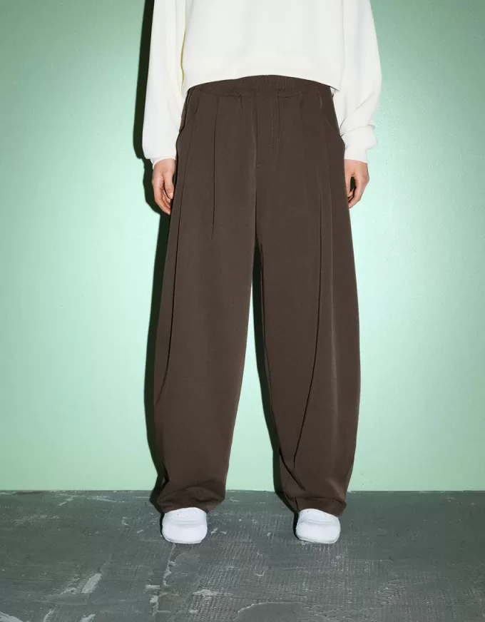 pantalones de chándal barril