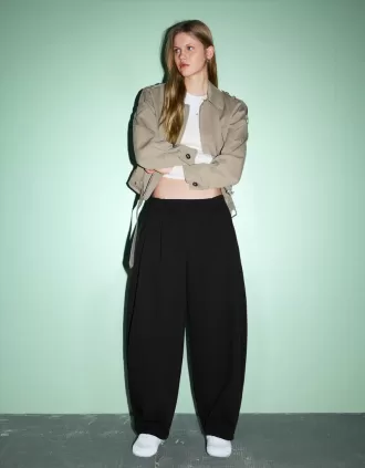 pantalones de chándal barril
