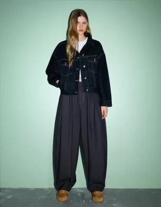 pantalones de chándal barril
