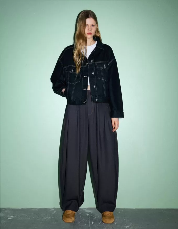 pantalones de chándal barril