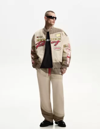 pantalones deportivos holgados Nascar