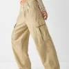 pantalones skater cargo de sarga