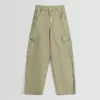 pantalones skater cargo de sarga