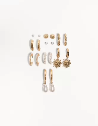 paquete de 9 pendientes