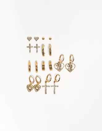 paquete de 9 pendientes