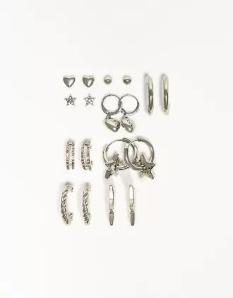 paquete de 9 pendientes