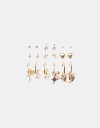 paquete de 9 pendientes