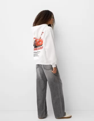sudadera con capucha coches