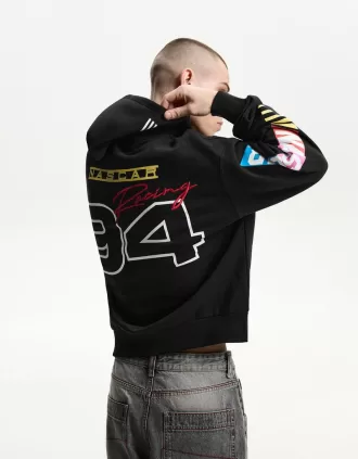 sudadera con capucha y estampado Nascar