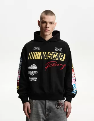 sudadera con capucha y estampado Nascar